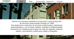 Desktop Screenshot of cinesa.net